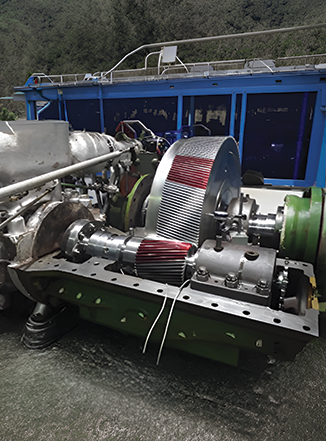 Power generation · steam turbine generator drive